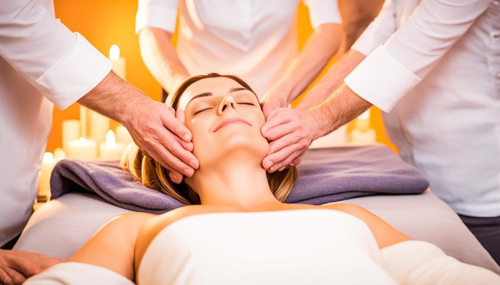 Ayurvedische Tiefenentspannungsmassage bei Pravaha Massage München