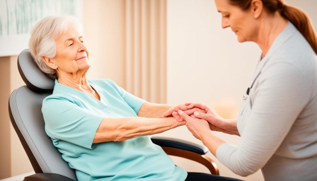 Massage für Senioren mit Arthritis