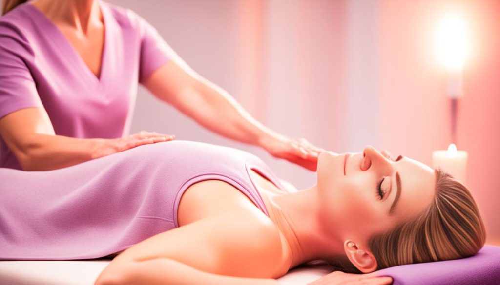 Massage zur Schmerzlinderung bei Endometriose