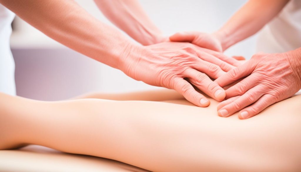Massage zur Verbesserung der Durchblutung